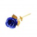 24K Gold Foil Plated Rose Romantic Valentine&apos;s Day Gift Golden Rose Flower   232321800350